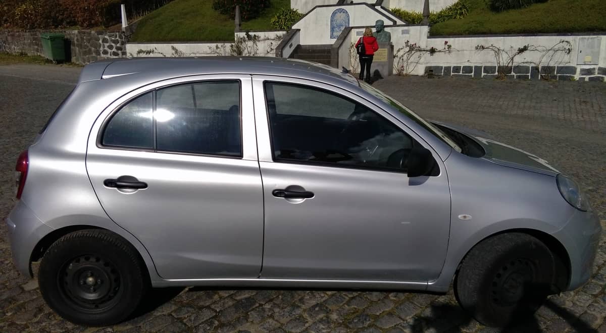Alugar carro, Açores