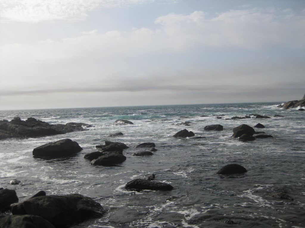Rochas junta a uma das praias das Ilhas Cíes
