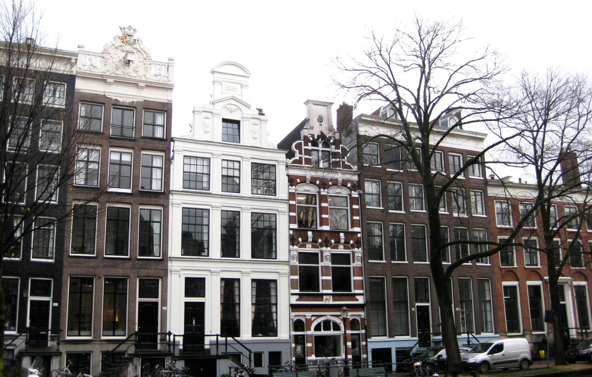 Casas e canais, Amesterdão