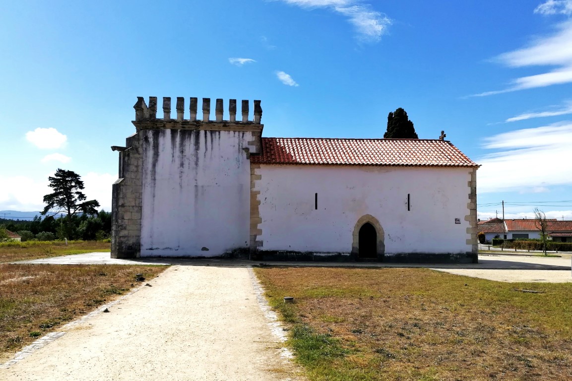 Capela de São Jorge no campo da Batalha de Aljubarrota, no CIBA, na Batalha