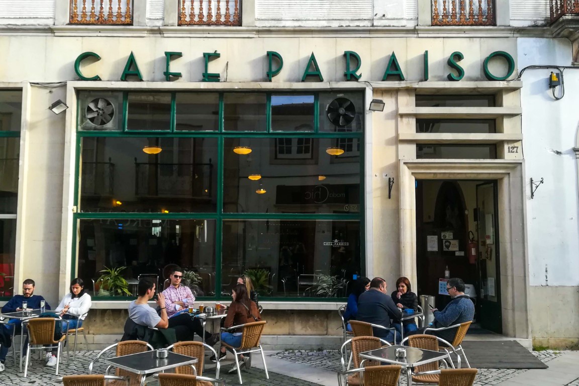 O centenário Café Paraíso, Tomar