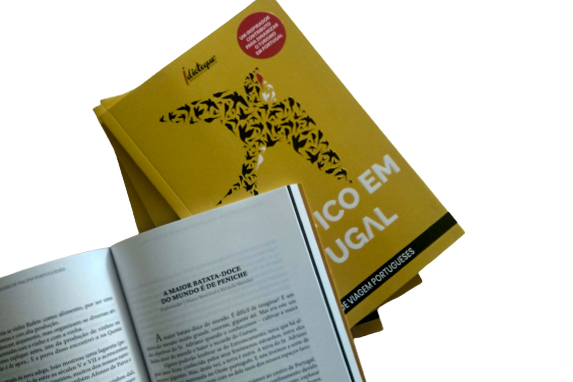 Livro #EuFicoEmPortugal - capa e texto
