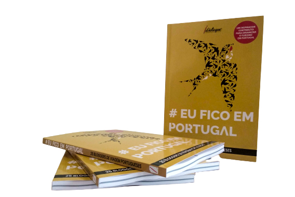 Livro #EuFicoEmPortugal - capa