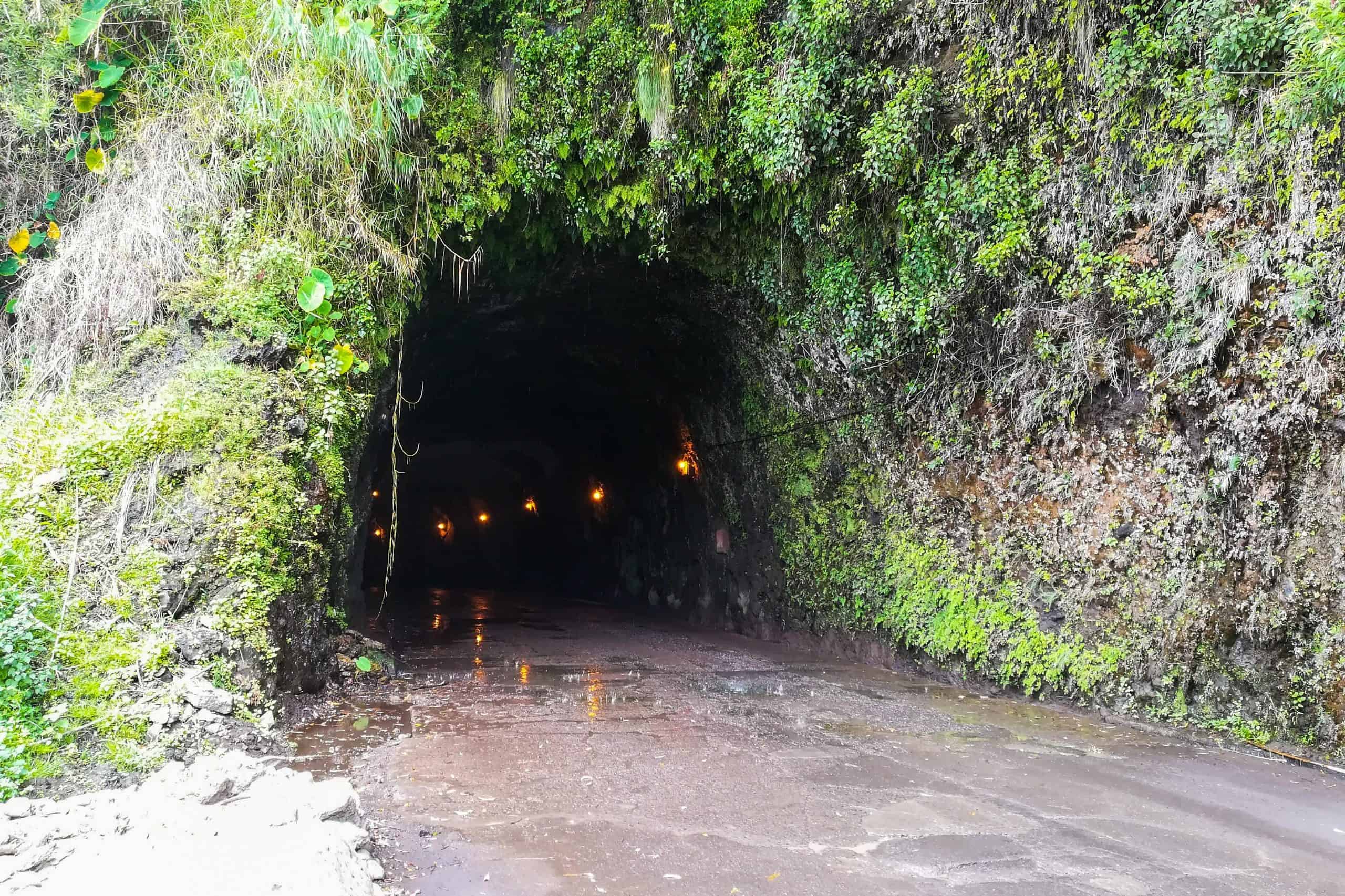 Túnel antigo na Madeira
