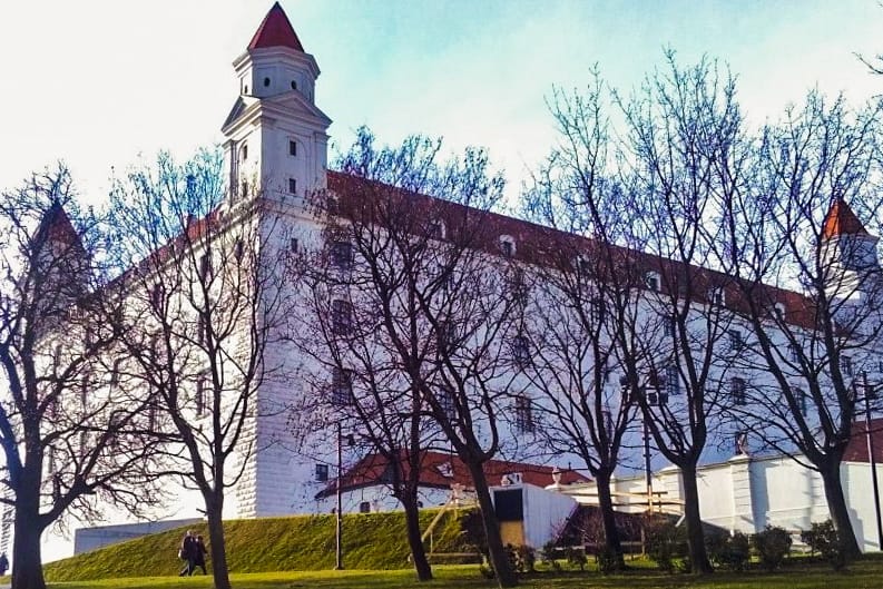 Perspetivas do Castelo de Bratislava